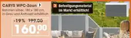 V Baumarkt CARYS WPC-Zaun Angebot