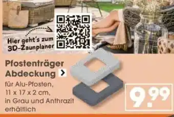V Baumarkt Pfostenträger Abdeckung Angebot