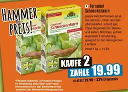 V Baumarkt NEUDORFF Ferramol Schneckenkorn Angebot