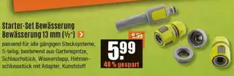 V Baumarkt Starter-Set Bewässerung Bewässerung 13 mm (1/2") Angebot