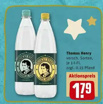 REWE Thomas henry softdrinks Angebot