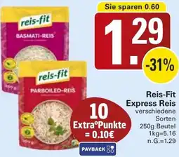 WEZ Reis-Fit Express Reis Angebot
