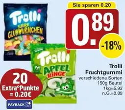 WEZ Trolli Fruchtgummi Angebot