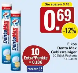 WEZ Elkos Denta Max Gebissreiniger Angebot