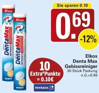 WEZ Elkos Denta Max Gebissreiniger Angebot