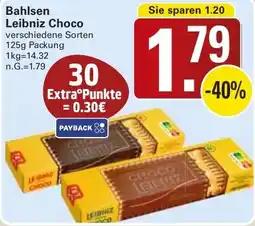 WEZ Bahlsen Leibniz Choco Angebot