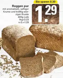 WEZ Roggen pur Angebot