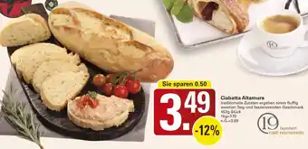 WEZ Ciabatta Altamura Angebot