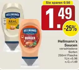WEZ Hellmann's Saucen Angebot