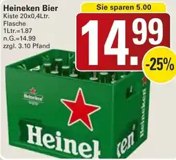 WEZ Heineken Bier Angebot
