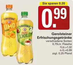WEZ Gerolsteiner Erfrischungsgetränke Angebot