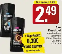 WEZ Axe Duschgel Angebot