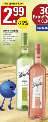 WEZ Blanchet Weine Angebot