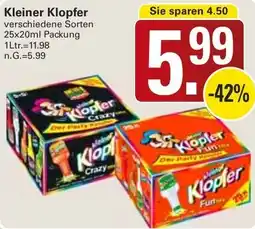 WEZ Kleiner Klopfer Angebot