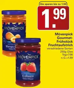 WEZ Mövenpick Gourmet Frühstück Fruchtaufstrich Angebot