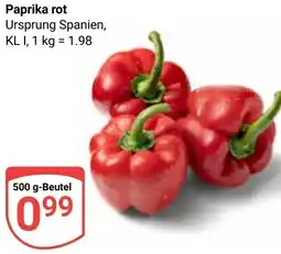 Globus Paprika rot Angebot