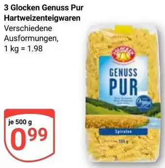 Globus 3 Glocken Genuss Pur Hartweizenteigwaren Angebot