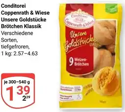 Globus Conditorei Coppenrath & Wiese Unsere Goldstücke Brötchen Klassik Angebot