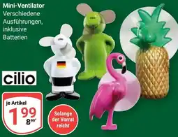 Globus Cilio Mini-Ventilator Angebot