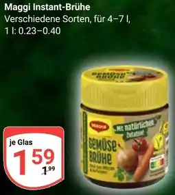 Globus Maggi Instant-Brühe Angebot