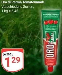 Globus Oro di Parma Tomatenmark Angebot