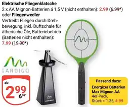 Globus GARDIGO Elektrische Fliegenklatsche oder Fliegenwedler Angebot