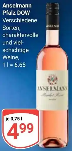 Globus Anselmann Pfalz DQW Angebot