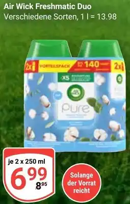 Globus Air Wick Freshmatic Duo Angebot