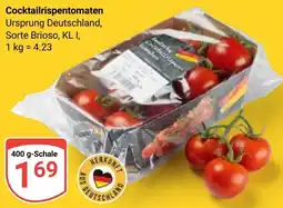 Globus Cocktailrispentomaten Angebot