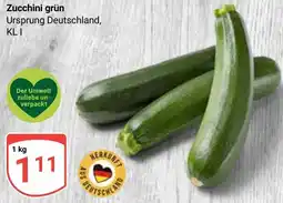 Globus Zucchini grün Angebot