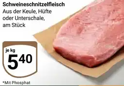 Globus Schweineschnitzelfleisch Angebot