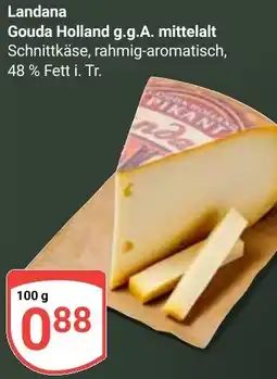 Globus Landana Gouda Holland g.g.A. mittelalt Angebot
