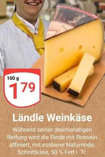 Globus Ländle Weinkäse Angebot