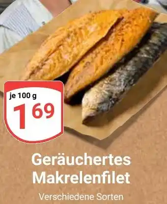 Globus Geräuchertes Makrelenfilet Angebot