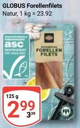 Globus GLOBUS Forellenfilets Angebot