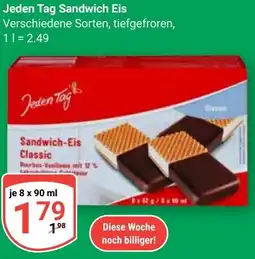 Globus Jeden Tag Sandwich Eis Angebot