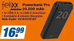expert Techno Land felixx premium Powerbank Pro 20.000 mAh Angebot