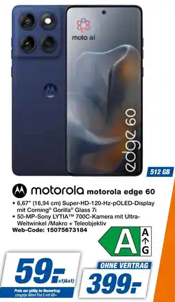 expert Techno Land Motorola edge 60 Angebot