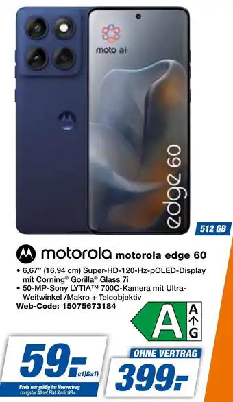 expert Techno Land Motorola edge 60 Angebot