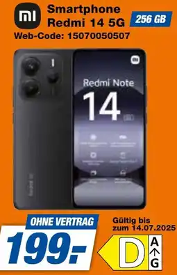 expert Techno Land Smartphone Redmi 14 5G Angebot