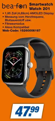 expert Techno Land bea-fon Smartwatch Watch 201 Angebot