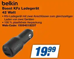 expert Techno Land belkin Boost KFz Ladegerät 42 Watt Angebot