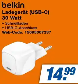 expert Techno Land belkin Ladegerät (USB-C) 30 Watt Angebot