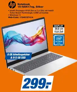 expert Techno Land hp Notebook 15-fd0617ng, Silber Angebot