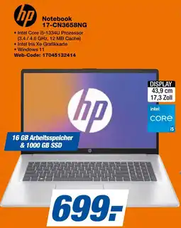 expert Techno Land hp Notebook 17-CN3658NG Angebot