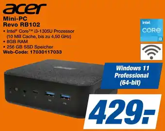 expert Techno Land acer Mini-PC Revo RB102 Angebot