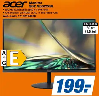 expert Techno Land acer Monitor SB2 SB322QU Angebot
