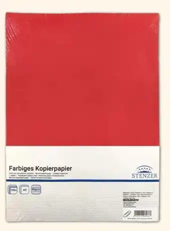 Woolworth Stenzer Farbiges Kopierpapier Angebot