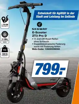 expert Techno Land SEGWAY E-Scooter ZT3 Pro D Angebot