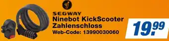 expert Techno Land SEGWAY Ninebot KickScooter Zahlenschloss Angebot